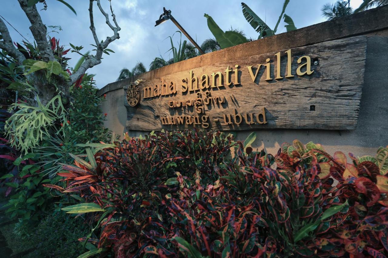 Maha Shanti Ubud Villa Brand New 4 Bedrooms Wooden Villa Exteriör bild