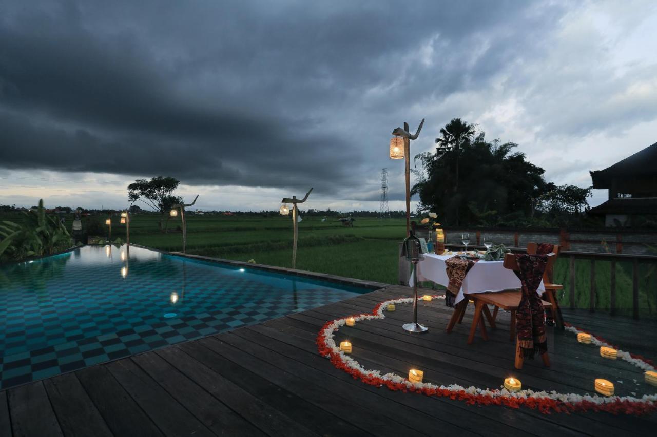 Maha Shanti Ubud Villa Brand New 4 Bedrooms Wooden Villa Exteriör bild