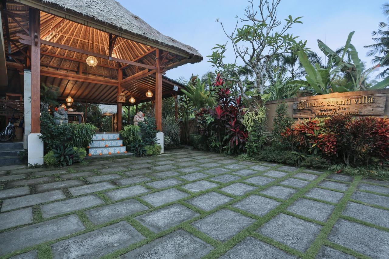 Maha Shanti Ubud Villa Brand New 4 Bedrooms Wooden Villa Exteriör bild