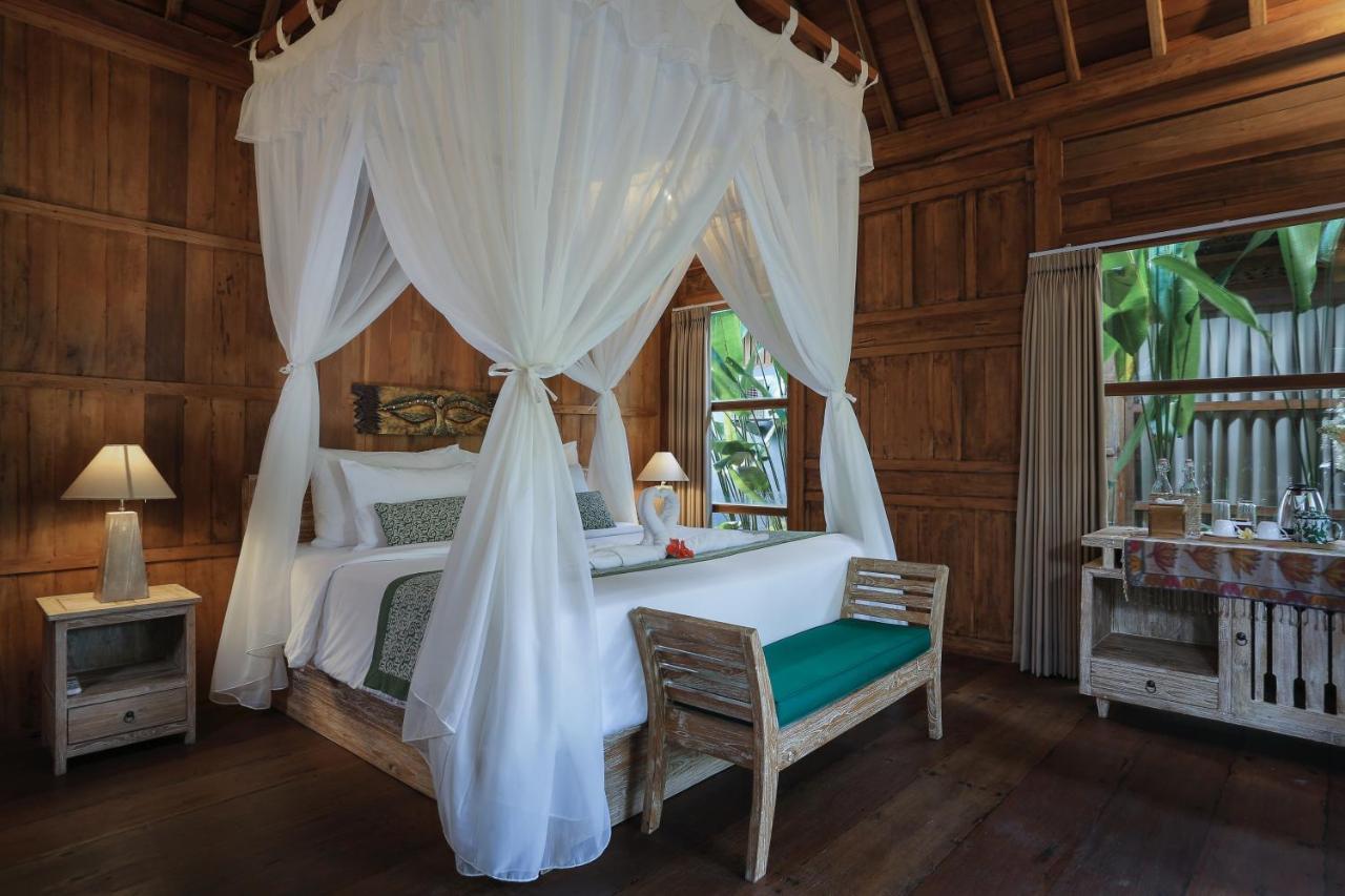 Maha Shanti Ubud Villa Brand New 4 Bedrooms Wooden Villa Exteriör bild