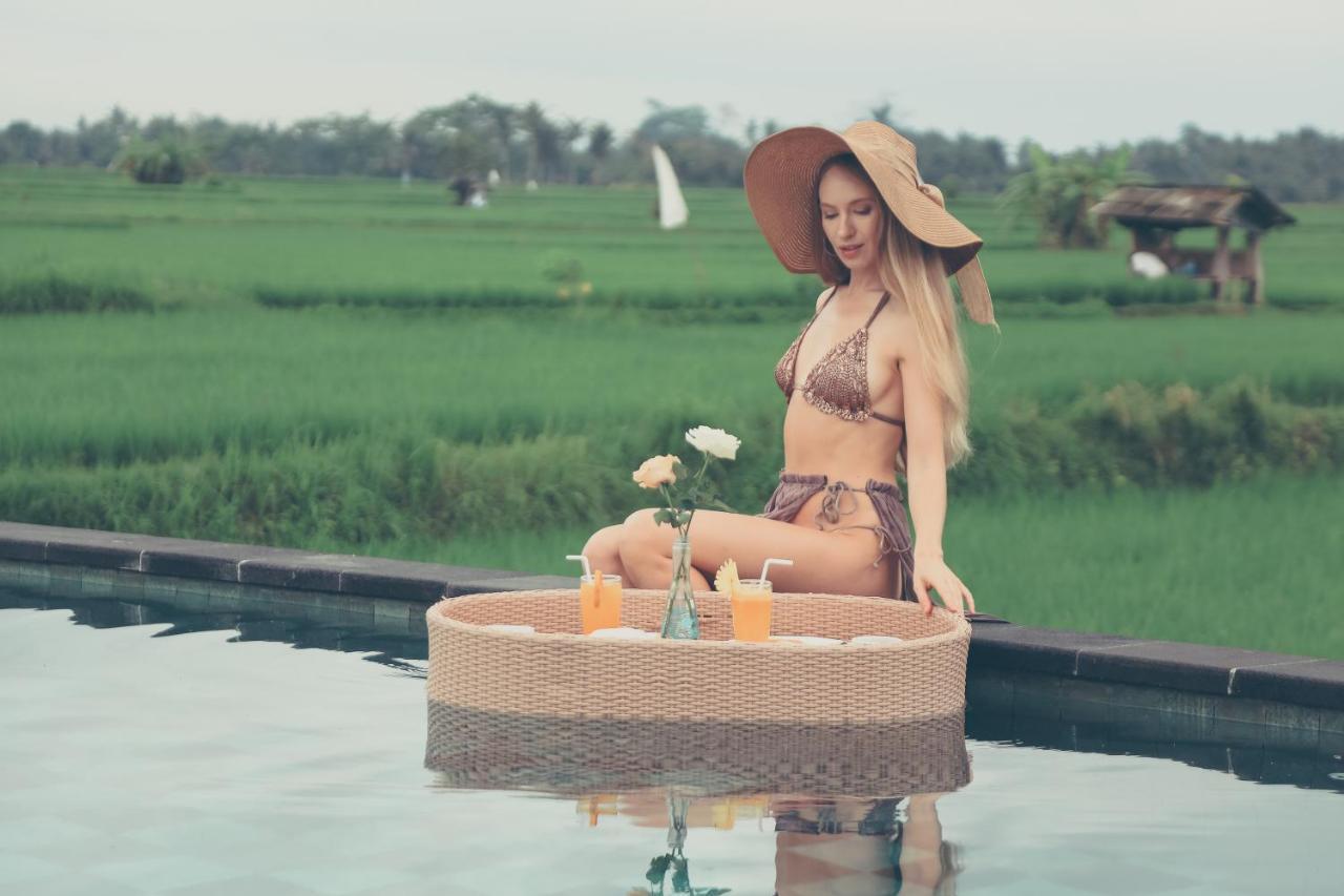 Maha Shanti Ubud Villa Brand New 4 Bedrooms Wooden Villa Exteriör bild